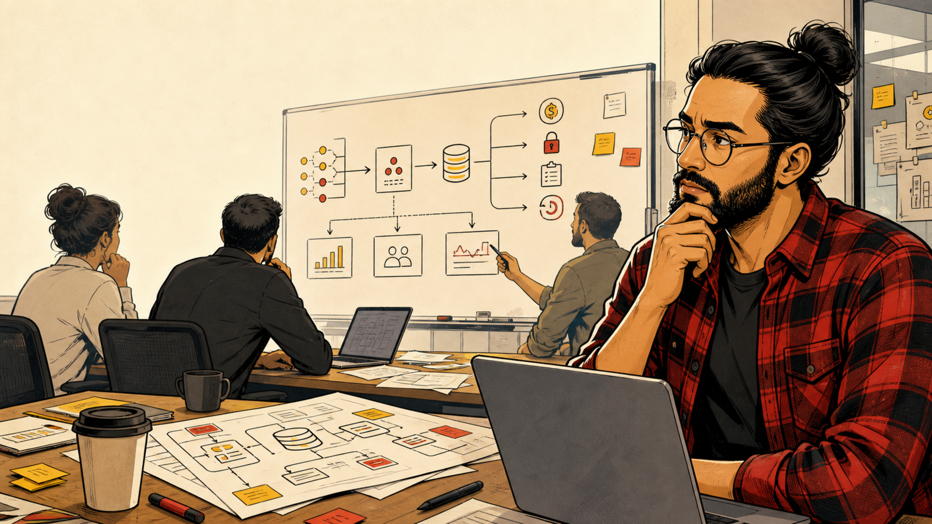 Visual map of governance concerns behind observability fleet management